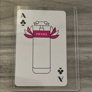 Prada Collectable Card in protective case,  Ace Card